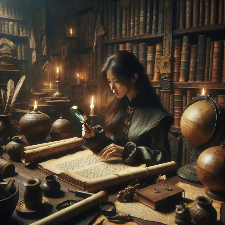 Visual representation of "philology" - The study of literary texts, their history, and their interpretation