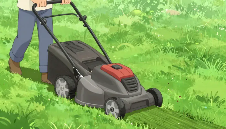 Visual representation of "mower" - A machine or person that cuts grass.