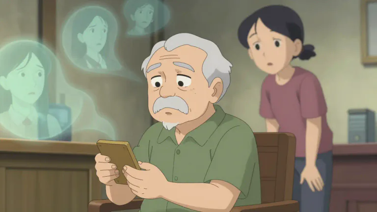 Visual representation of "senility" - The condition of being old and having reduced mental ability, often caused by old age.