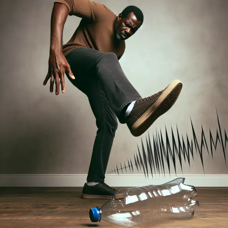 Visual representation of "crinkly" - Making a sharp, high noise