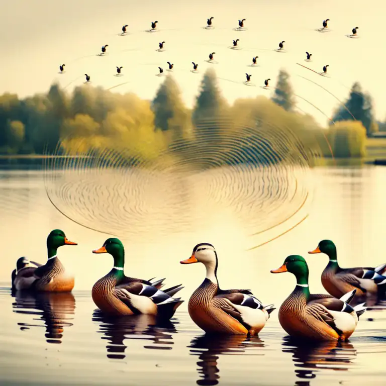 Visual representation of "quack" - The sound a duck makes