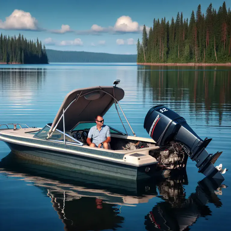 Visual representation of "inboard" - Relating to or denoting a motor or engine fitted within a boat or aircraft and not protruding externally.