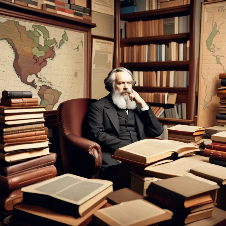 Visual representation of "marxist" - Of or relating to the political and economic theories of Karl Marx and Friedrich Engels