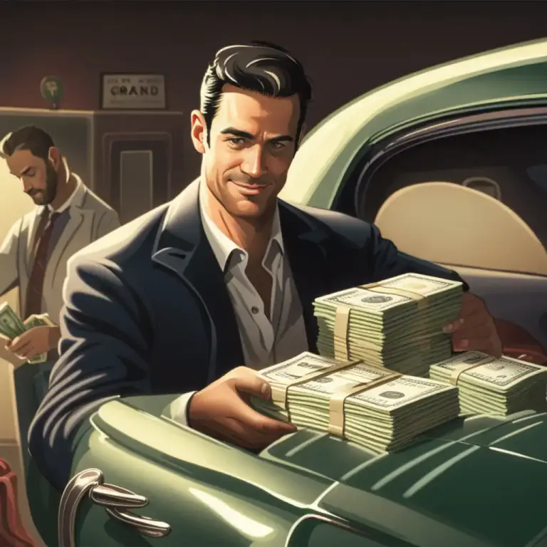 Visual representation of "grand" - A thousand dollars or pounds