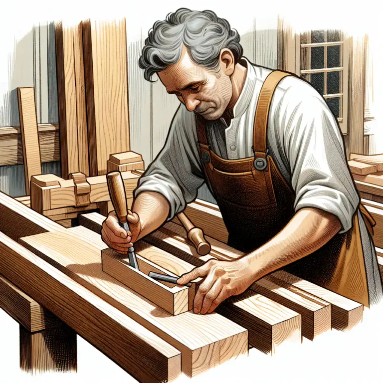Visual representation of "mortise" - To make a hole or slot in a piece of wood (for a mortise and tenon joint).