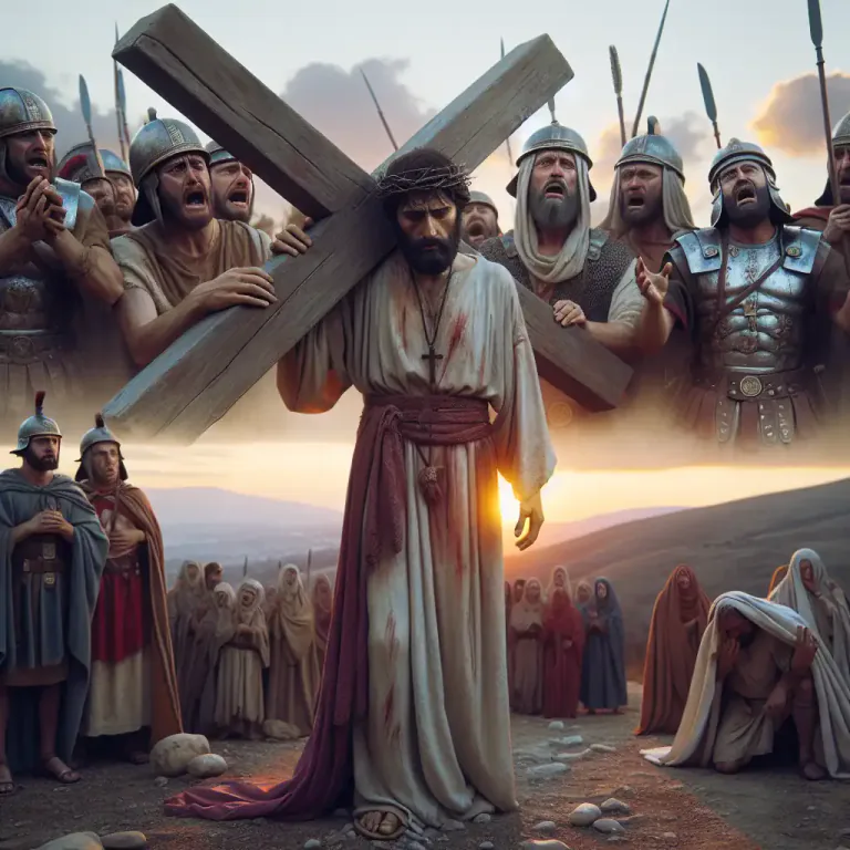 Visual representation of "passion" - The suffering and death of Jesus