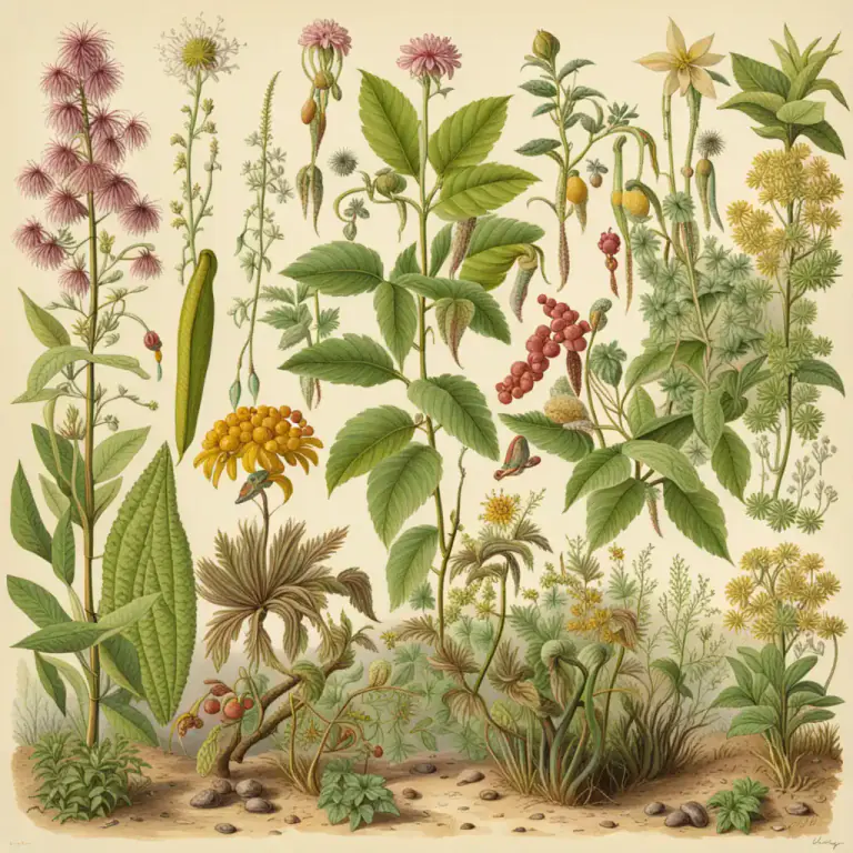 Visual representation of "herbaceous" - Of, relating to, or denoting plants which are herbaceous.