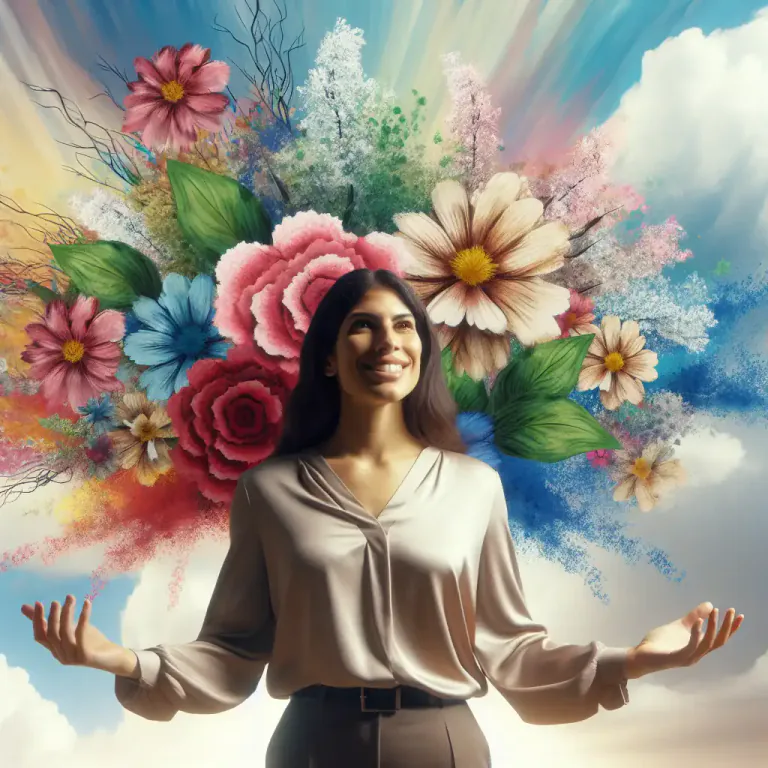 Visual representation of "rebound" - To quickly recover and prosper after something bad happens.