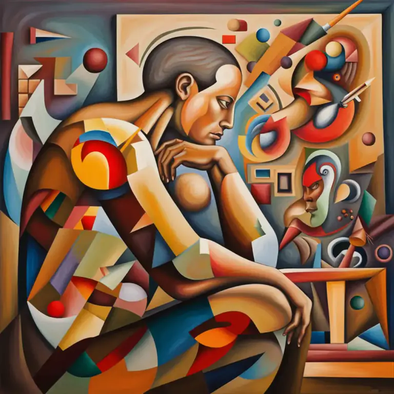 Visual representation of "surrealistic" - Related to the style of art or literature that tries to express the subconscious and irrational aspects of reality.