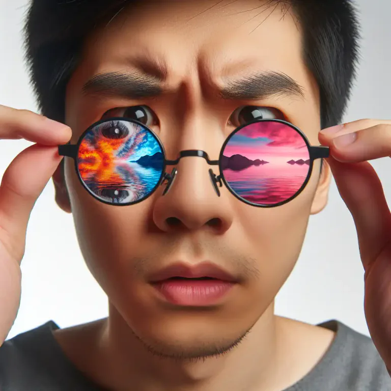 Visual representation of "subjectivity" - The quality of existing in the mind or relating to one's own thoughts, feelings, and actions rather than external phenomena.