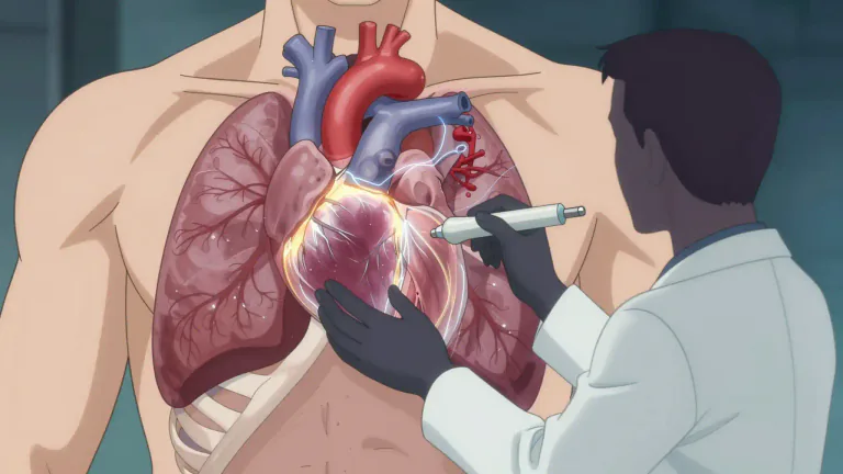 Visual representation of "cardiomegaly" - A medical condition where the heart is enlarged, which may indicate various heart diseases.