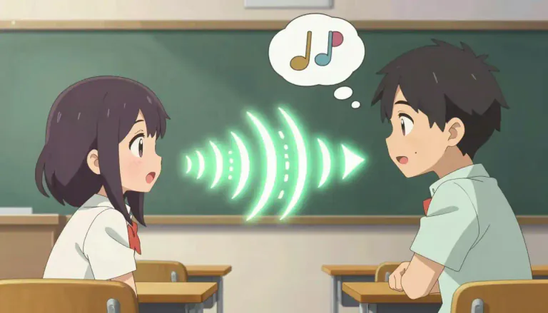 Visual representation of "phonemic" - Relating to the sounds in a particular language that can create a difference in meaning.