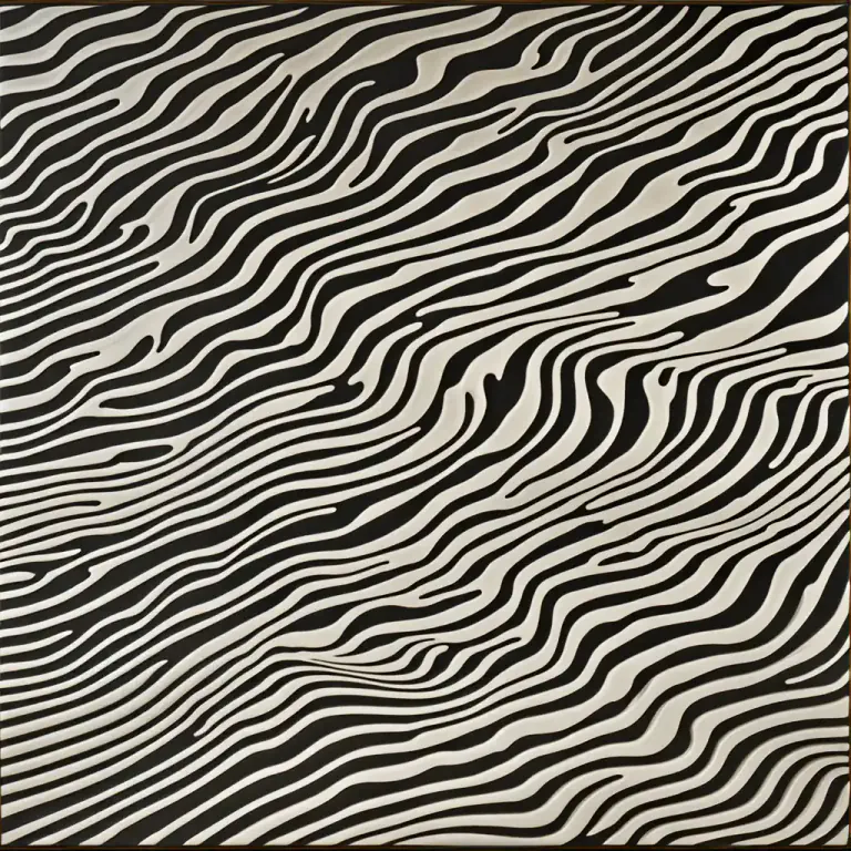 Visual representation of "wavy" - Describing a type of graphical pattern