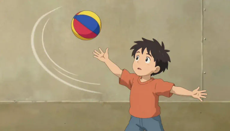 Visual representation of "bobble" - To move in an unsteady way, often up and down or side to side.
