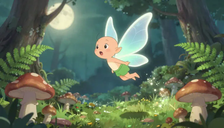 Visual representation of "sprite" - A small magical or fairylike creature.
