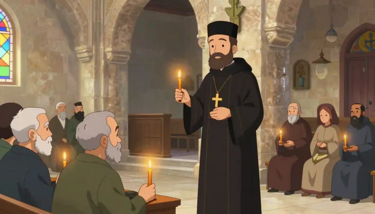 Visual representation of "maronite" - A member of the Maronite Church, a Christian denomination based in the Middle East, particularly in Lebanon.