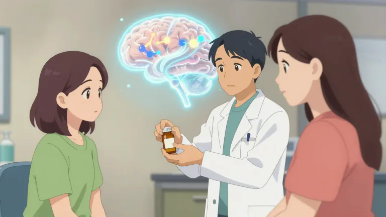 Visual representation of "clomipramine" - Clomipramine is a medication used to treat severe depression and obsessive-compulsive disorder by affecting chemicals in the brain.