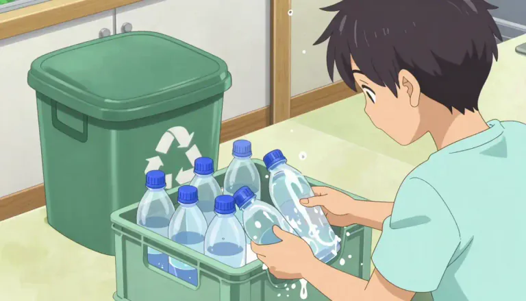 Visual representation of "reuse" - To use something again