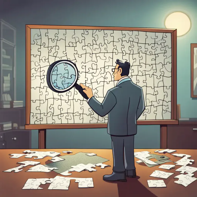 Visual representation of "the big picture" - The most important aspects of a situation.