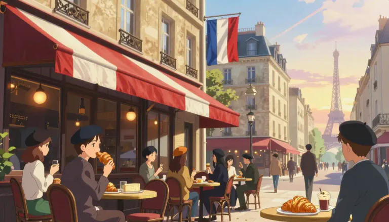 Visual representation of "gallic" - Related to France or its people or language