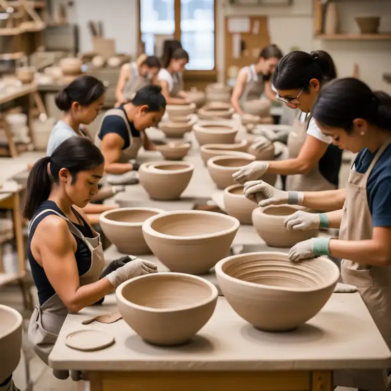 Visual representation of "pug" - A hard type of clay that is used in pottery