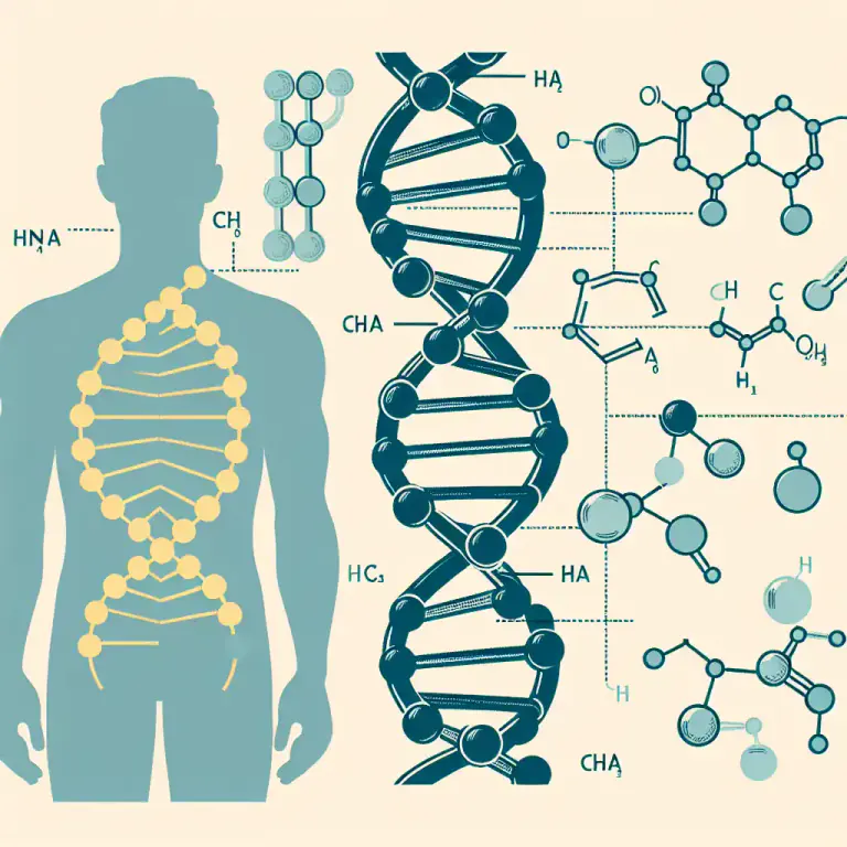 Visual representation of "phosphate" - One of the particles that makeup DNA, RNA and ATP in our bodies