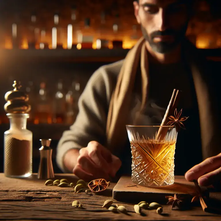 Visual representation of "elixir" - A particular type of liquor.
