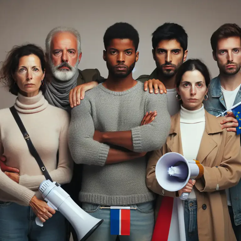 Visual representation of "brigade" - A group of people with the same opinion or expectation usually expressing it vigorously or negatively