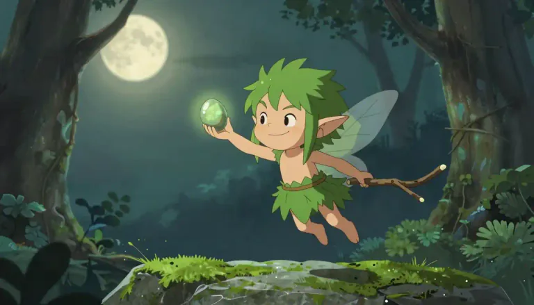 Visual representation of "pixie" - A mythical creature from folklore, small and human-like, known for being mischievous.