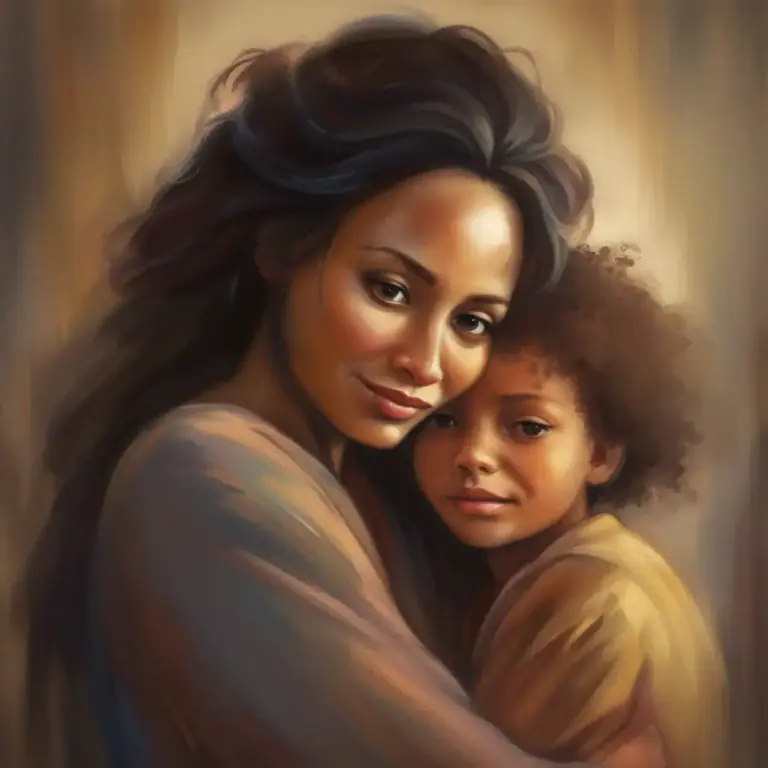Visual representation of "mother" - A woman who has raised a child