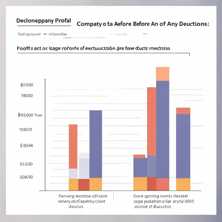Visual representation of "gross" - A total amount before deductions