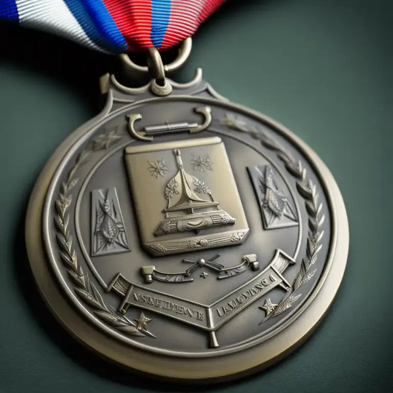 Visual representation of "revers" - The opposite side or back face of an object or material, especially of a medal or similar decorative item.