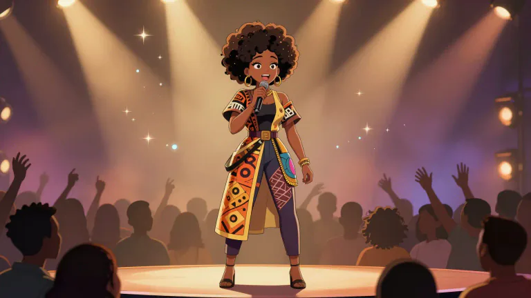 Visual representation of "asa" - Name of a popular Nigerian female artist