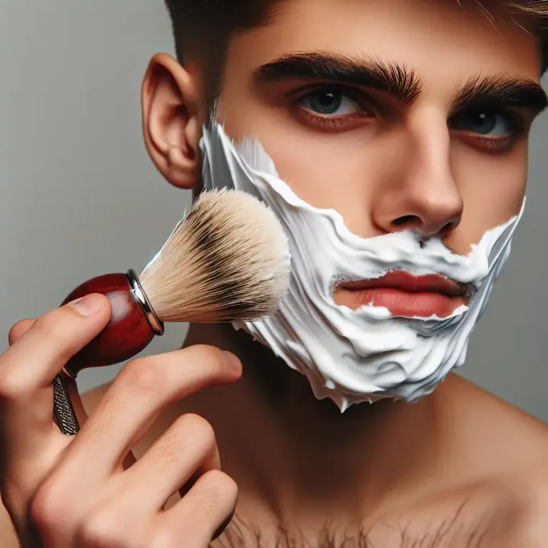Visual representation of "in a lather" - To be in a state of extreme nervousness or agitation.
