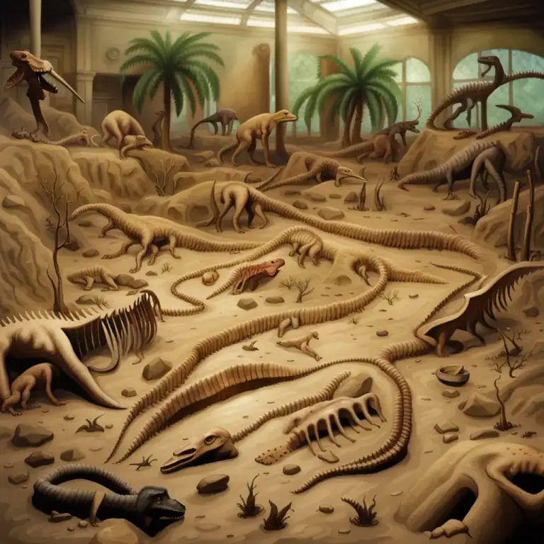 Visual representation of "saurian" - A kind of reptile from a long time ago, like a dinosaur
