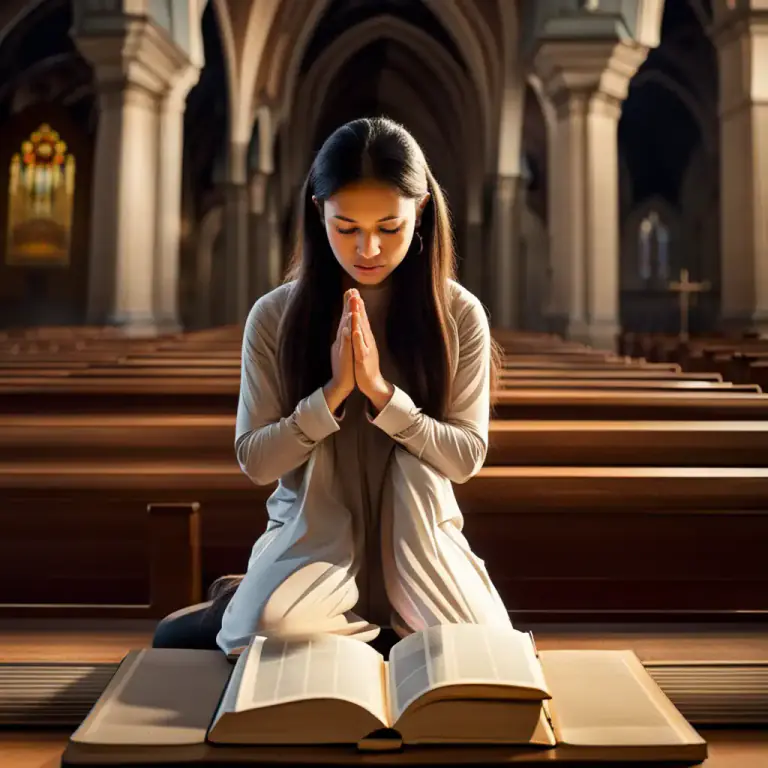 Visual representation of "please God" - Used to ask for help or favor from God