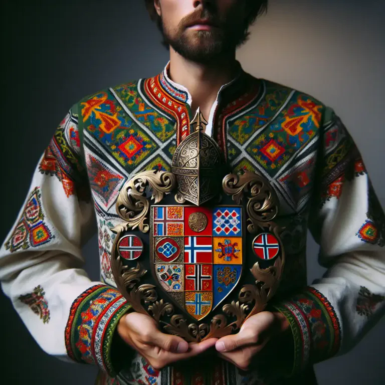 Visual representation of "viking" - A person from present-day Nordic countries (emphasizing their historic roots)