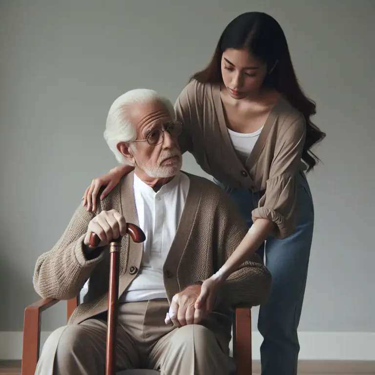 Visual representation of "debility" - Decrease in muscle strength due to a disease or health condition