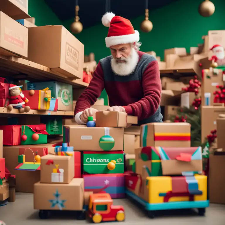 Visual representation of "stock up" - To make a large purchase of goods or supplies for use or sale at a later time