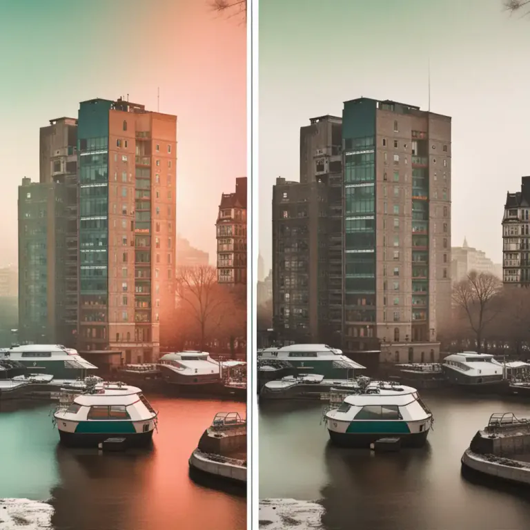 Visual representation of "subtlety" - A very small change in color, tone or meaning