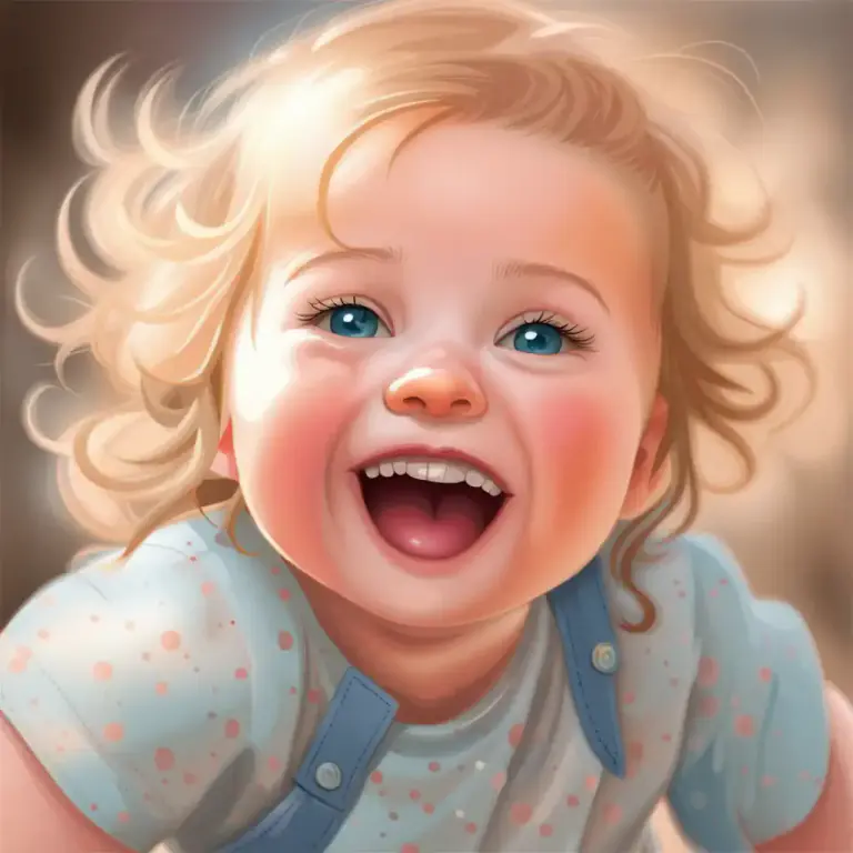 Visual representation of "cherub" - Someone, especially a child, who is thought of as being sweet, innocent, and usually pleasing to look at