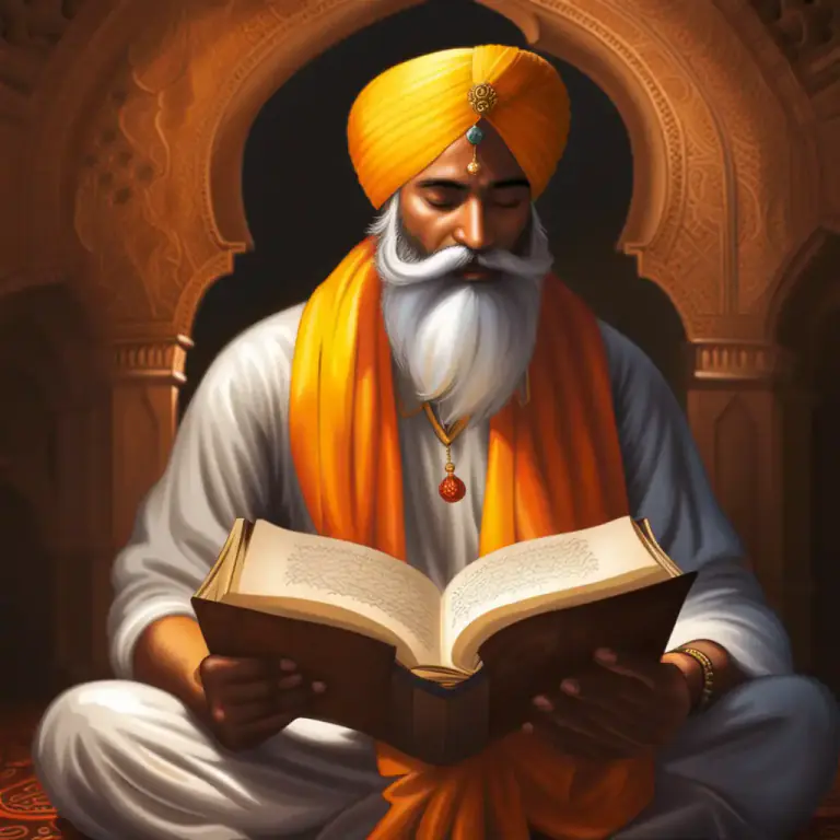 Visual representation of "dharma" - In Sikhism, a term used to denote virtue, right conduct, duty or moral orders.