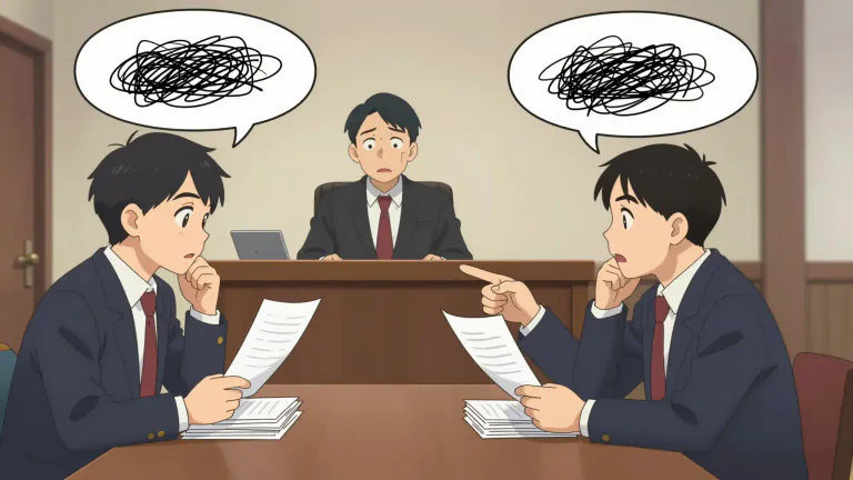 Visual representation of "misunderstanding" - Failure to understand something correctly.