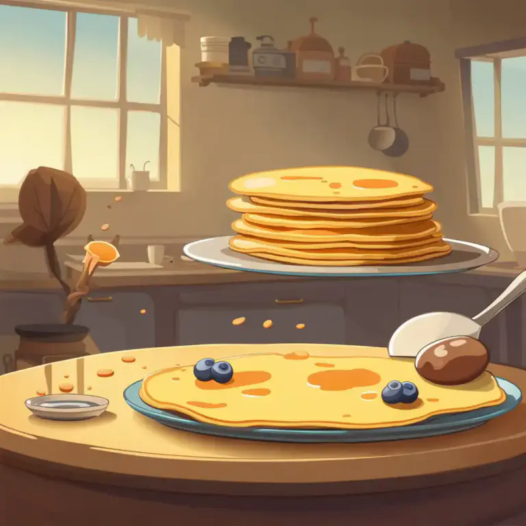 Visual representation of "as flat as a pancake" - Being without variation in quality or character