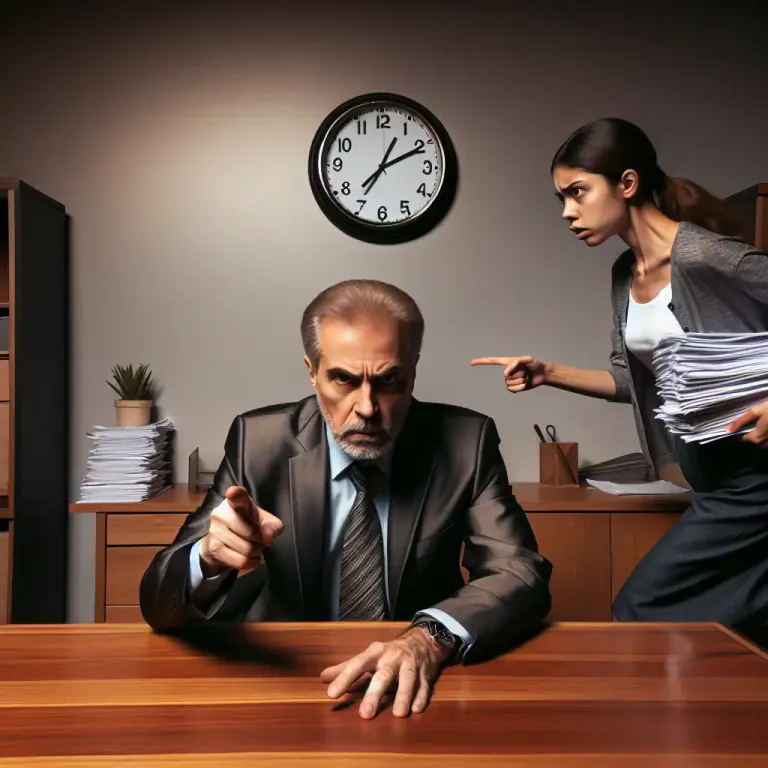 Visual representation of "imperious" - Showing a sense of urgency or requiring immediate attention