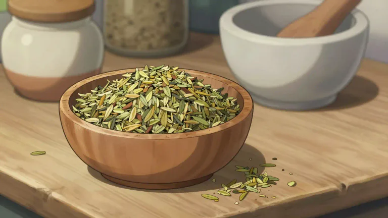 Visual representation of "oregano" - The dried leaves of the oregano plant, commonly used as a spice.