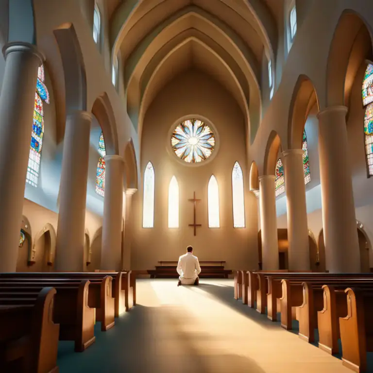 Visual representation of "believe" - To have faith, especially religious faith