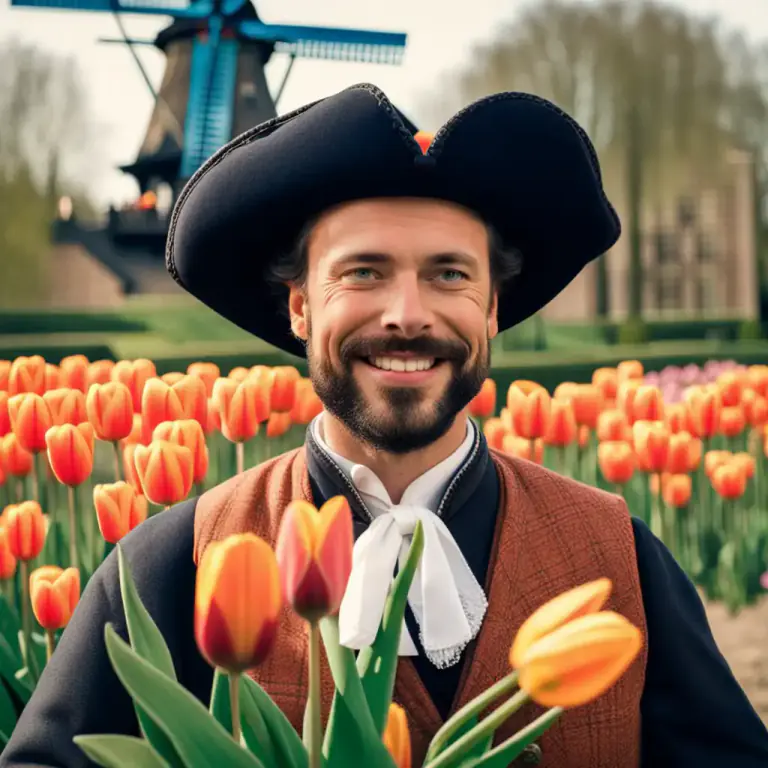 Visual representation of "dutch" - Related to the Netherlands, its people, or language