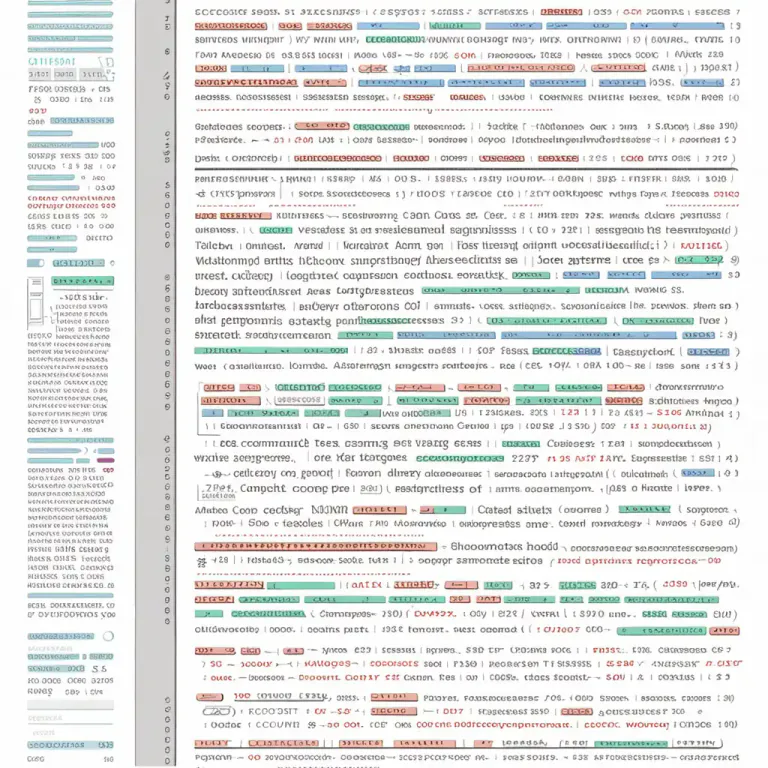 Visual representation of "postscript" - The programming language used to describe the layout of text and graphic on a page, used in desktop publishing.