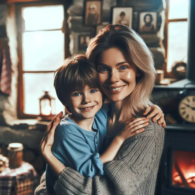 Visual representation of "godmother" - A woman who supports and helps a child or an adult, but without any religious responsibilities